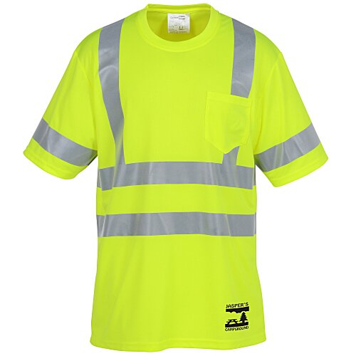Enhanced Reflective Performance Pocket T-Shirt Main Image