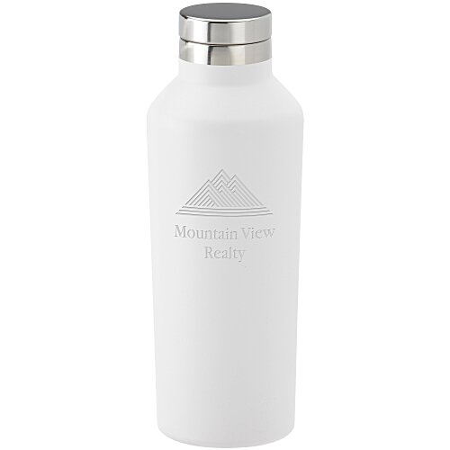 h2go Manhattan Vacuum Bottle - 17 oz. - Laser Engraved Main Image