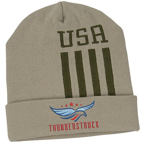 Patriotic Cuffed Beanie Main Image
