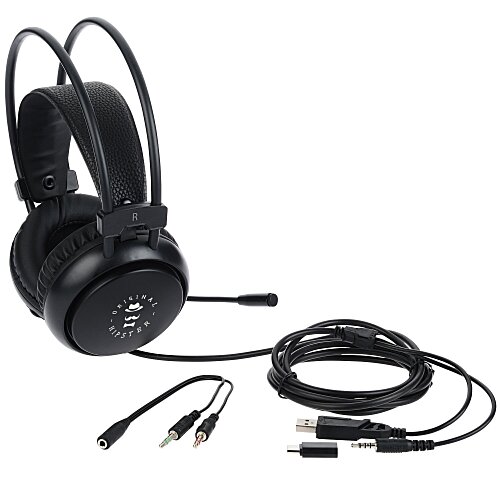 Ignite Gaming Light-Up Logo Headphones Main Image