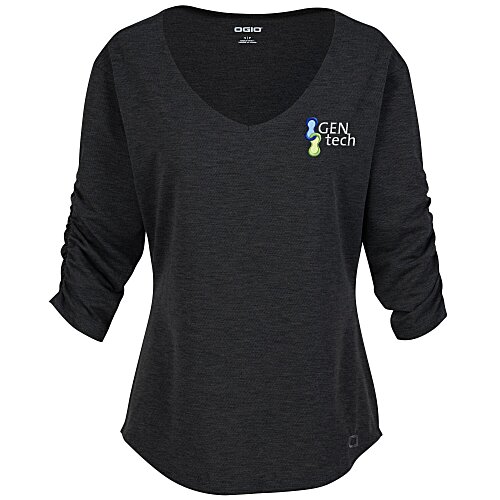 OGIO Evolve V-Neck Shirt - Ladies' Main Image