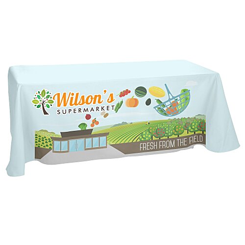 ReCover Serged Closed-Back Table Throw - 6' Main Image
