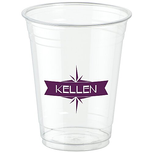Clear Soft Plastic Cup - 16 oz. Main Image
