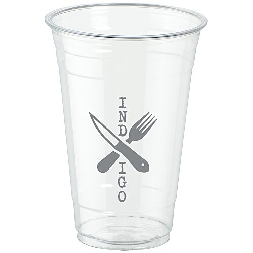 Clear Soft Plastic Cup - 20 oz. Main Image