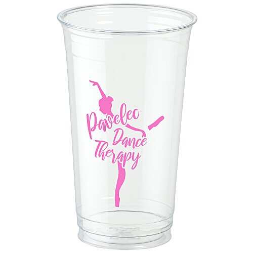 Clear Soft Plastic Cup - 32 oz Main Image