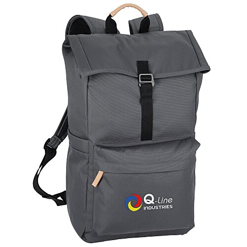 Kelso 15-inch Laptop Rucksack Backpack - Embroidered Main Image