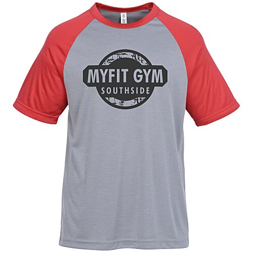 Zone Colorblock Raglan T-Shirt Main Image