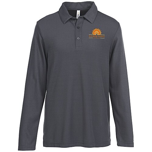 Fusion ChromaSoft Long Sleeve Pique Polo - Men's Main Image