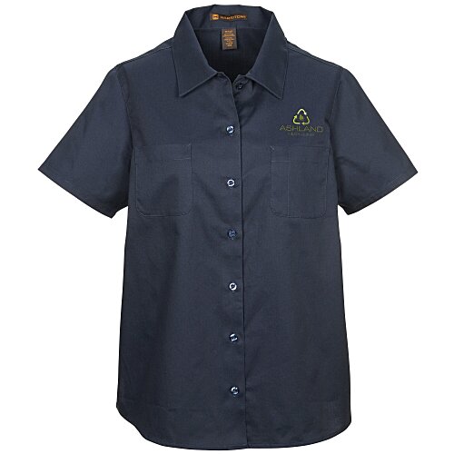 Harriton Advantage IL Short Sleeve Work Shirt - Ladies' Main Image