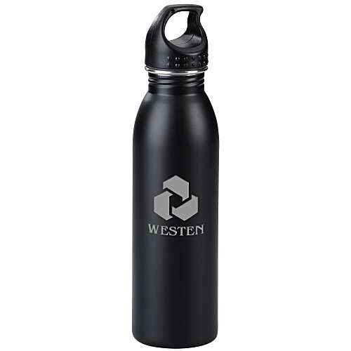 h2go Solus Stainless Bottle - 24 oz. - Matte - Laser Engraved Main Image
