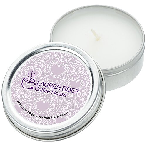 Candle in Metal Tin - 1 oz - Sugar Cookie Main Image