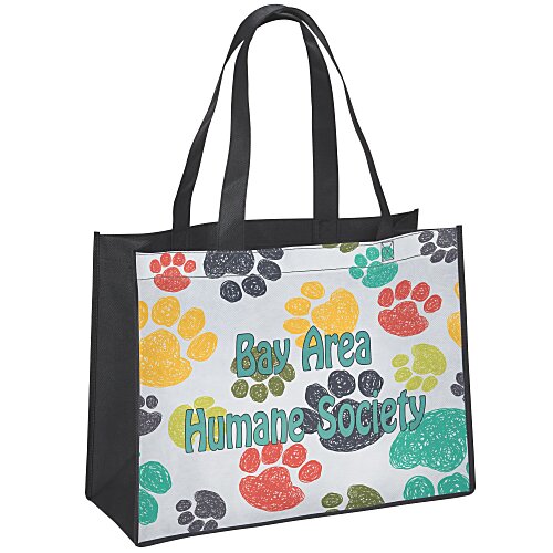 Full Color Shopping Tote - 12 inches x 16 inches Main Image