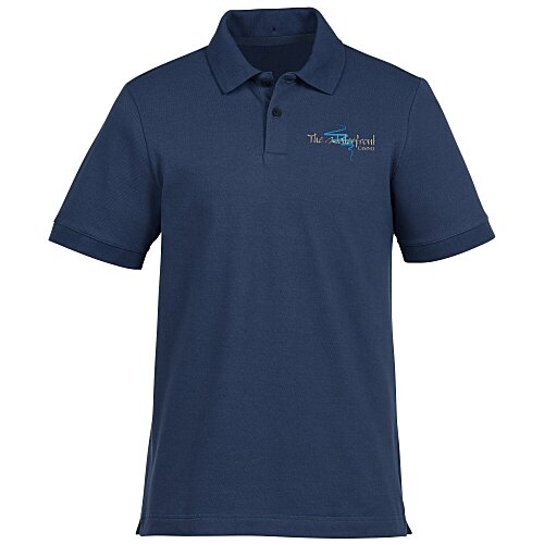 Heavy Knit Stretch Pique Polo - Men's Main Image