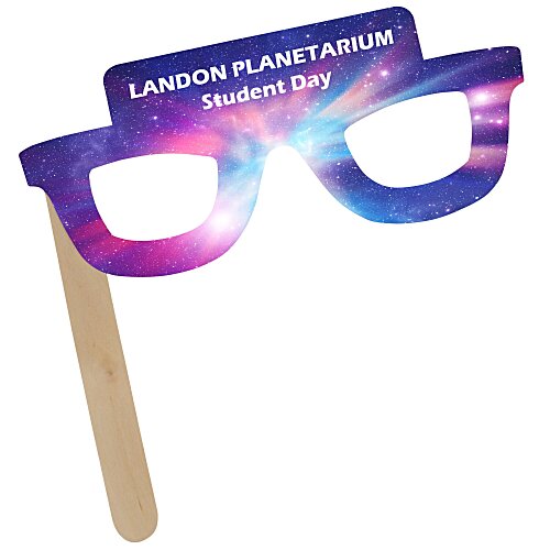Billboard Glasses on Stick Main Image