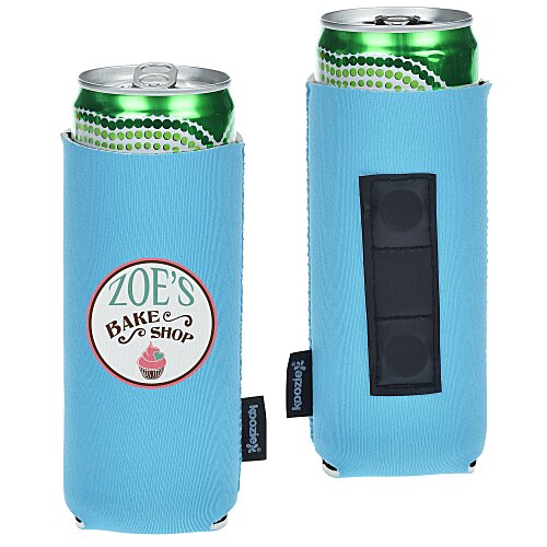 Koozie® Slim Neoprene Collapsible Can Cooler - Magnet Main Image