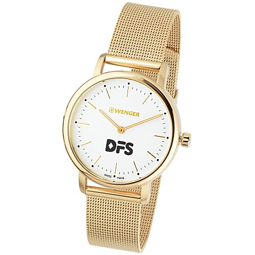 Wenger Gold Mesh Watch Main Image