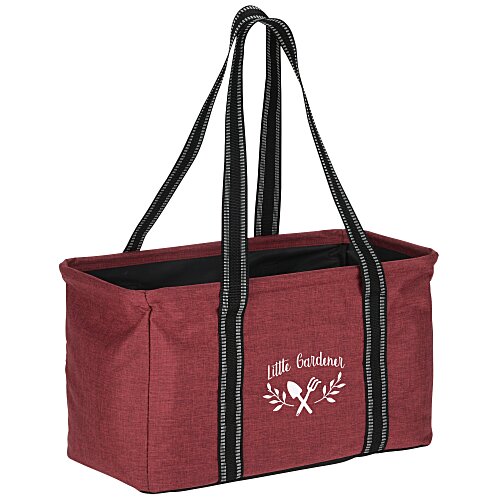 Junior Heathered Utility Tote Main Image