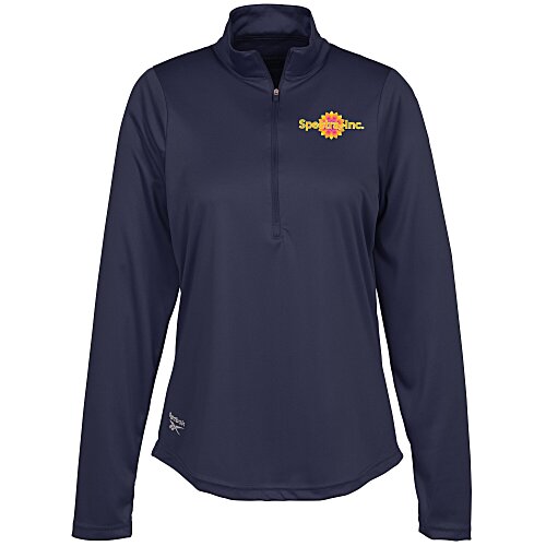 Reebok Icon 1/2-Zip Pullover - Ladies' - Full Color Main Image