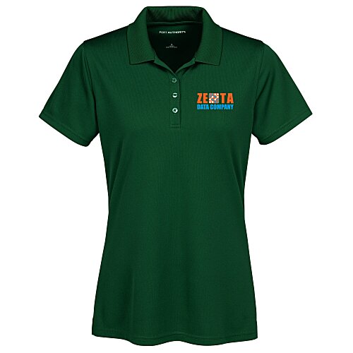 Micro Mesh UV Performance Polo - Ladies' - Full Color Main Image