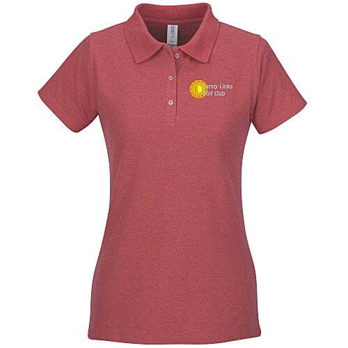 Tultex 50/50 Blend Sport Polo - Ladies' - Embroidered Main Image