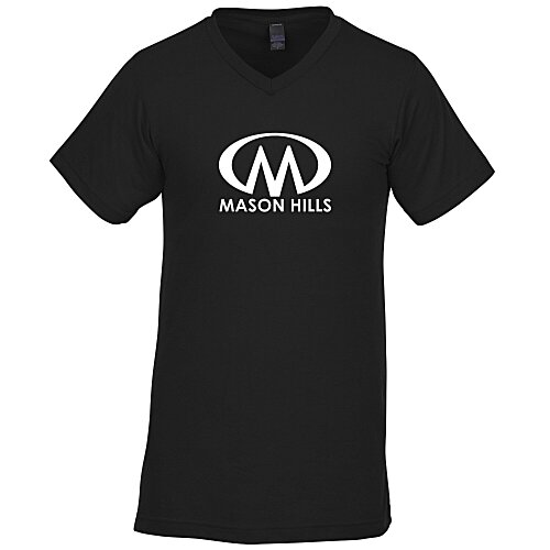 Tultex Polyester Blend V-Neck T-Shirt - Men's Main Image