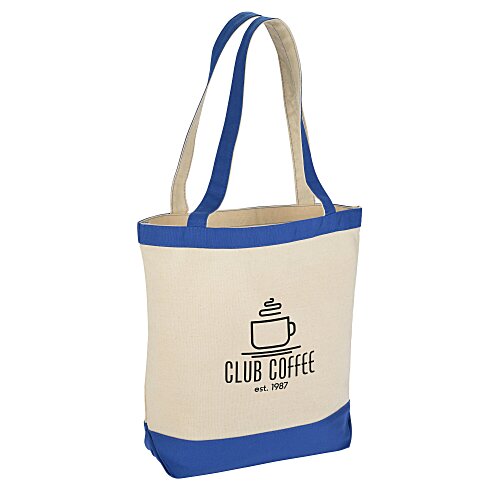 Banded 10 oz. Cotton Tote Main Image