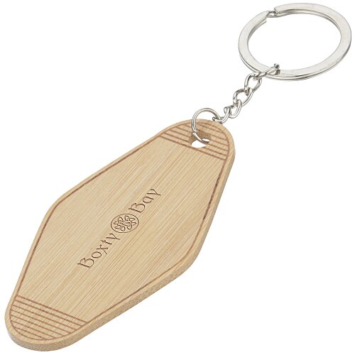 Motel Style Keychain - Bamboo Main Image