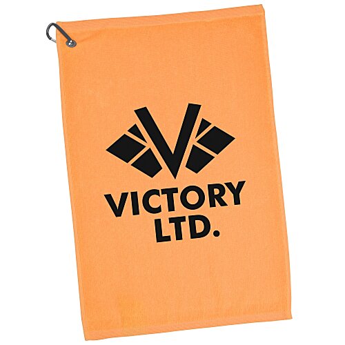 League Golf Towel with Carabiner - Colors Main Image