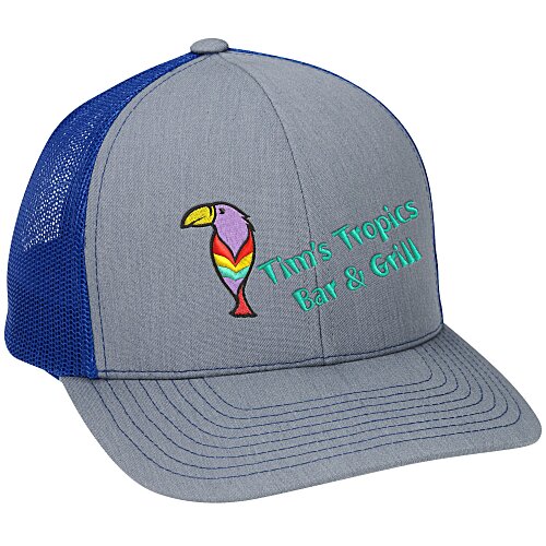 Contrast Stitch Trucker Snapback Cap Main Image