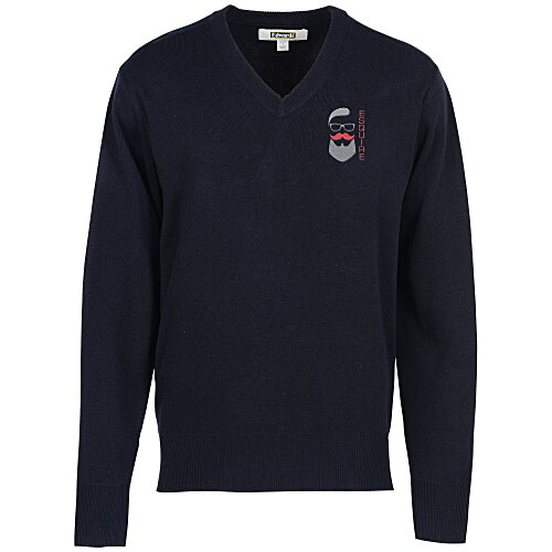 Essential V-Neck Acrylic Sweater Main Image