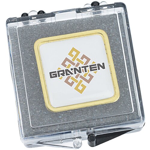 Square Lapel Pin with Presentation Box Main Image
