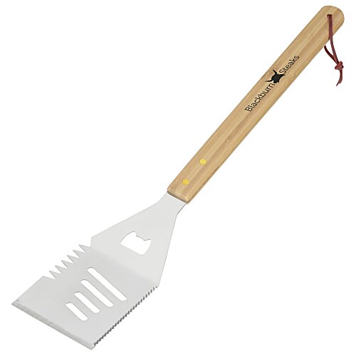 Multifunction Bamboo BBQ Tool Main Image