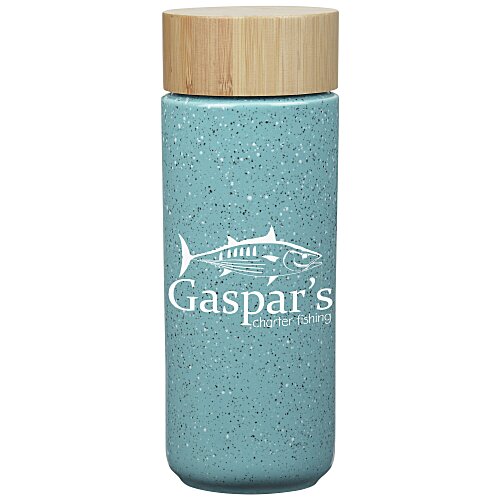 Speckled Ceramic Bottle - 10 oz. Main Image