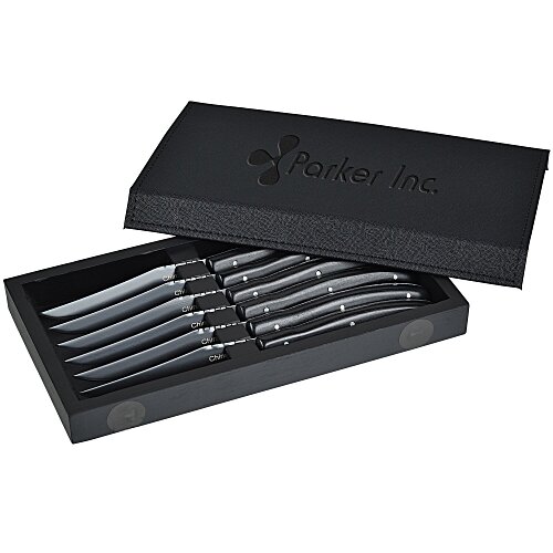 Modena Black Knife Set Main Image