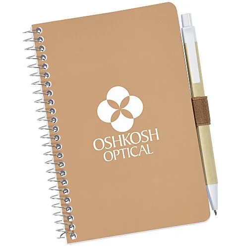 Spiral-Bound Notebook (Large) — Black