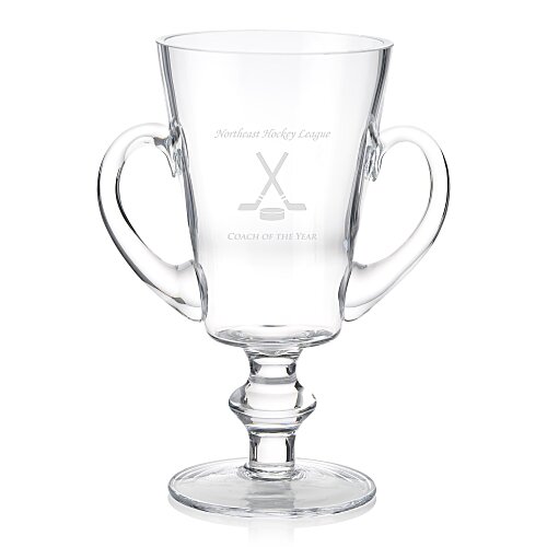 Trophy Cup Glass Award - 9 inches Main Image