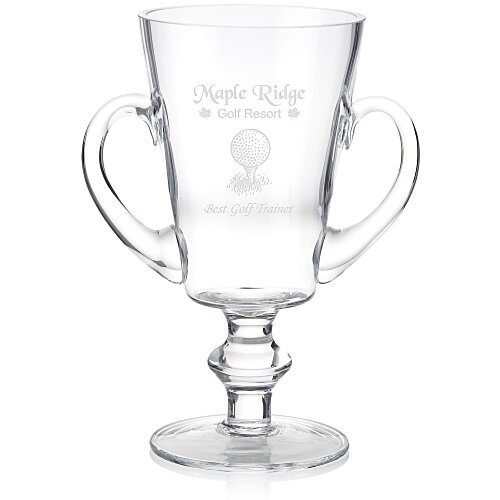 Trophy Cup Glass Award - 12 inches Main Image