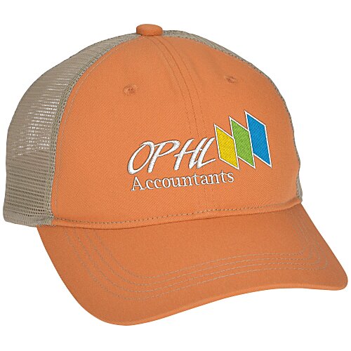Unstructured Low Profile Trucker Cap Main Image
