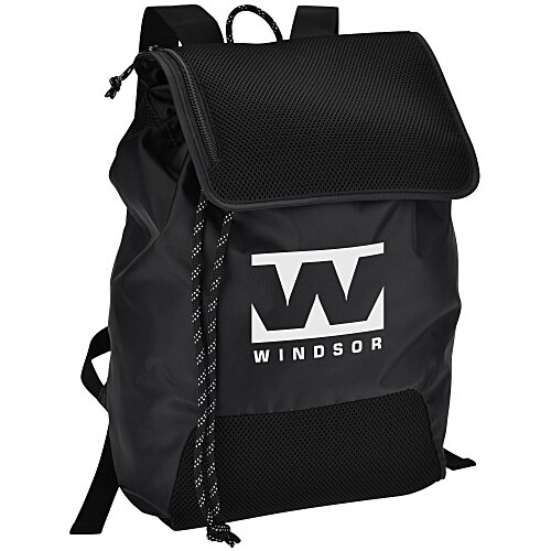 Enliven Mesh Drawstring Backpack Main Image