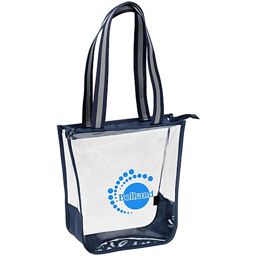Sigma Clear Zippered Tote Main Image