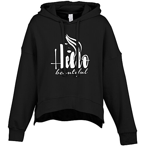 Alternative Washed Terry Hooded Sweatshirt - Ladies' - Screen Main Image
