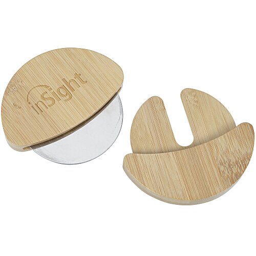 Bamboo Pizza Cutter Main Image