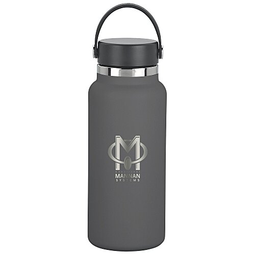 Hydro Flask Wide Mouth with Flex Cap - 32 oz. - Laser Engraved Main Image