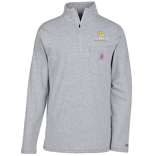 Carhartt Midweight 1/4-Zip Long Sleeve T-Shirt Main Image