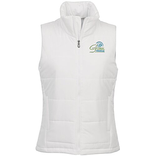 Wide Baffle Puffer Vest - Ladies' Main Image