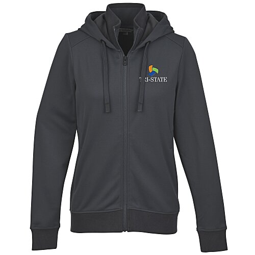 Clean Face Fleece Hooded Jacket - Ladies' Main Image