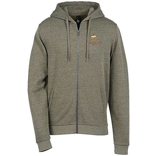 District Perfect Tri Iconic Fleece Full-Zip Hoodie - Men's - Embroidered Main Image