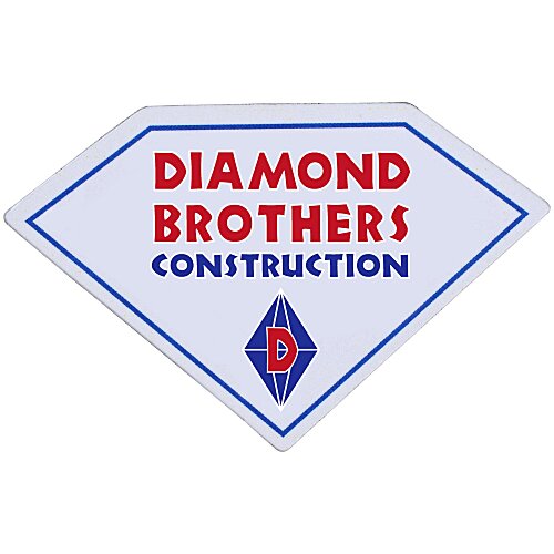 Flat Flexible Magnet - Diamond Main Image