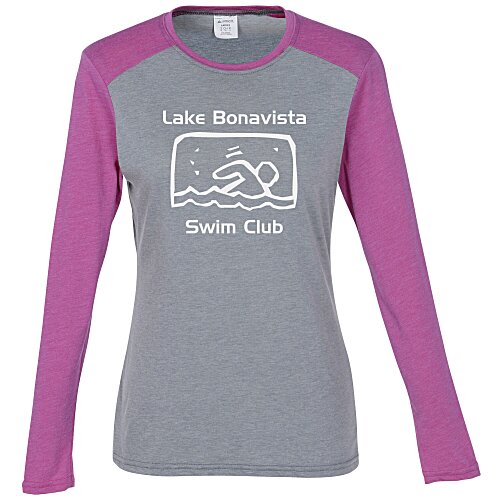 Gameday Vintage Long Sleeve Tri-Blend T-Shirt - Ladies' Main Image