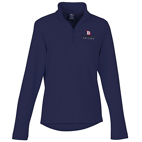 Waffle 1/4-Zip Pullover - Ladies' Main Image